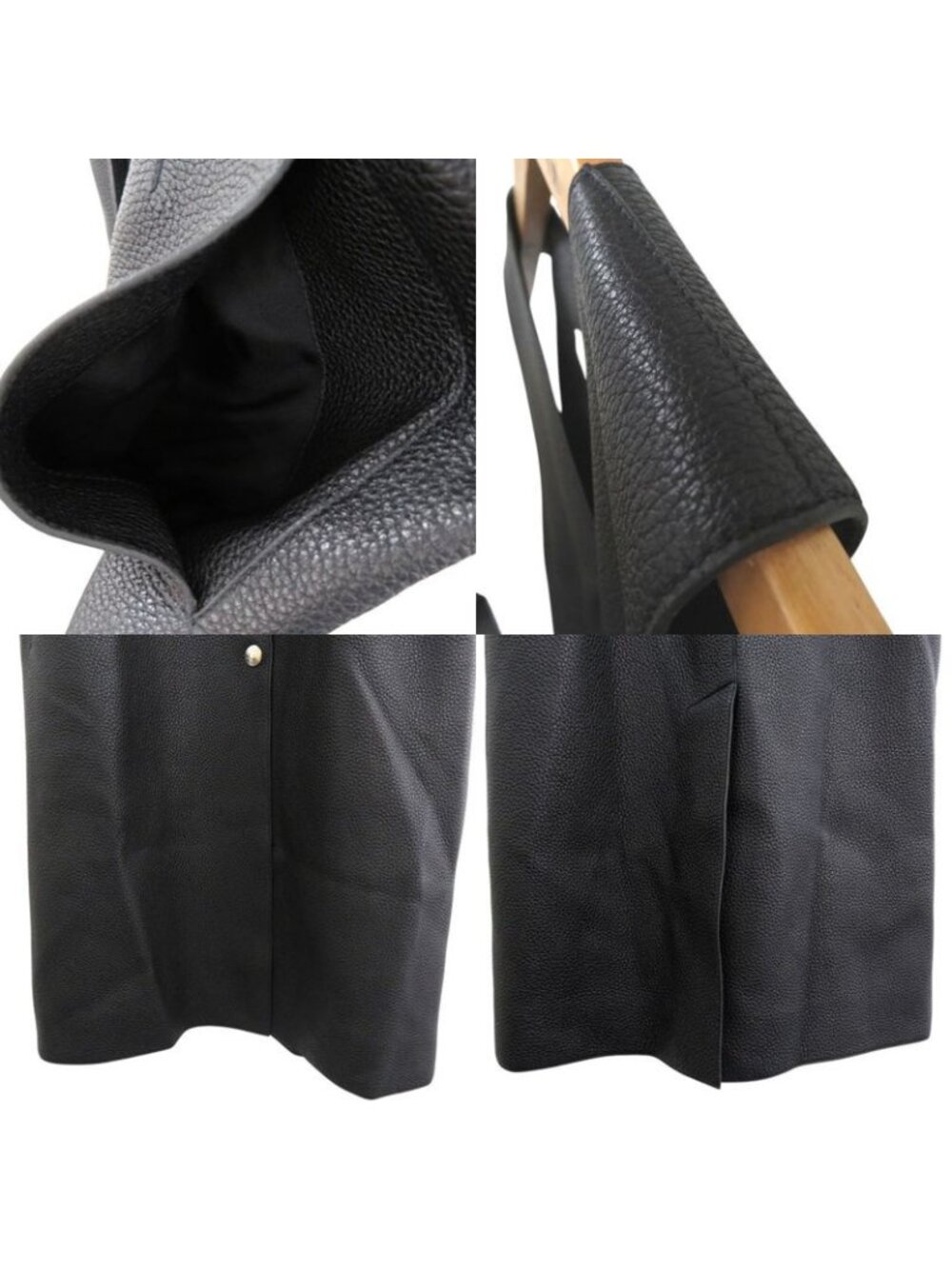 Hermes Long Gilet Deerskin Vest Black 0260 - Picture 8 of 10